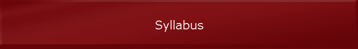 Syllabus